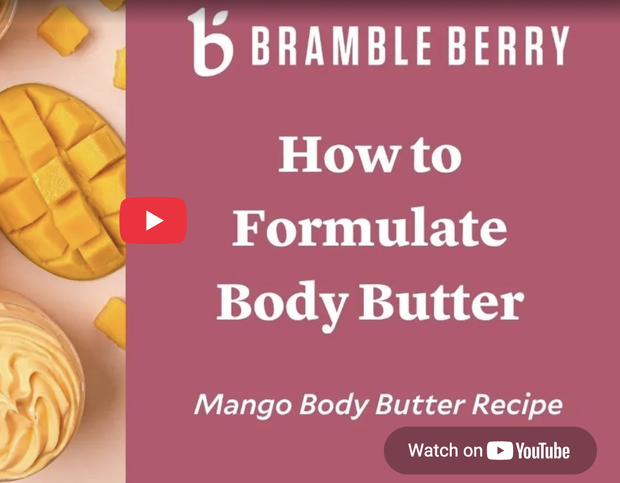 
Mango Sorbet Body Butter | Video Tutorial

